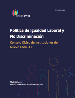 Política de Igualdad Laboral y No Discriminación